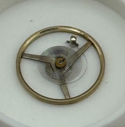 FEF 6670 6677Balance Wheel Complete And Spring 1817 M Watch Movement Parts NOS