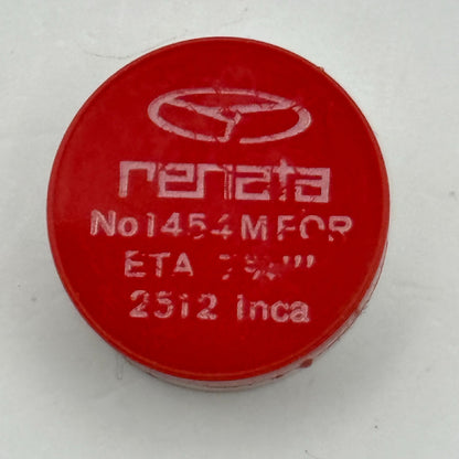 ETA 2512 Balance Wheel Complete And Spring  7¾’’’  1454 M Watch Movement Parts 