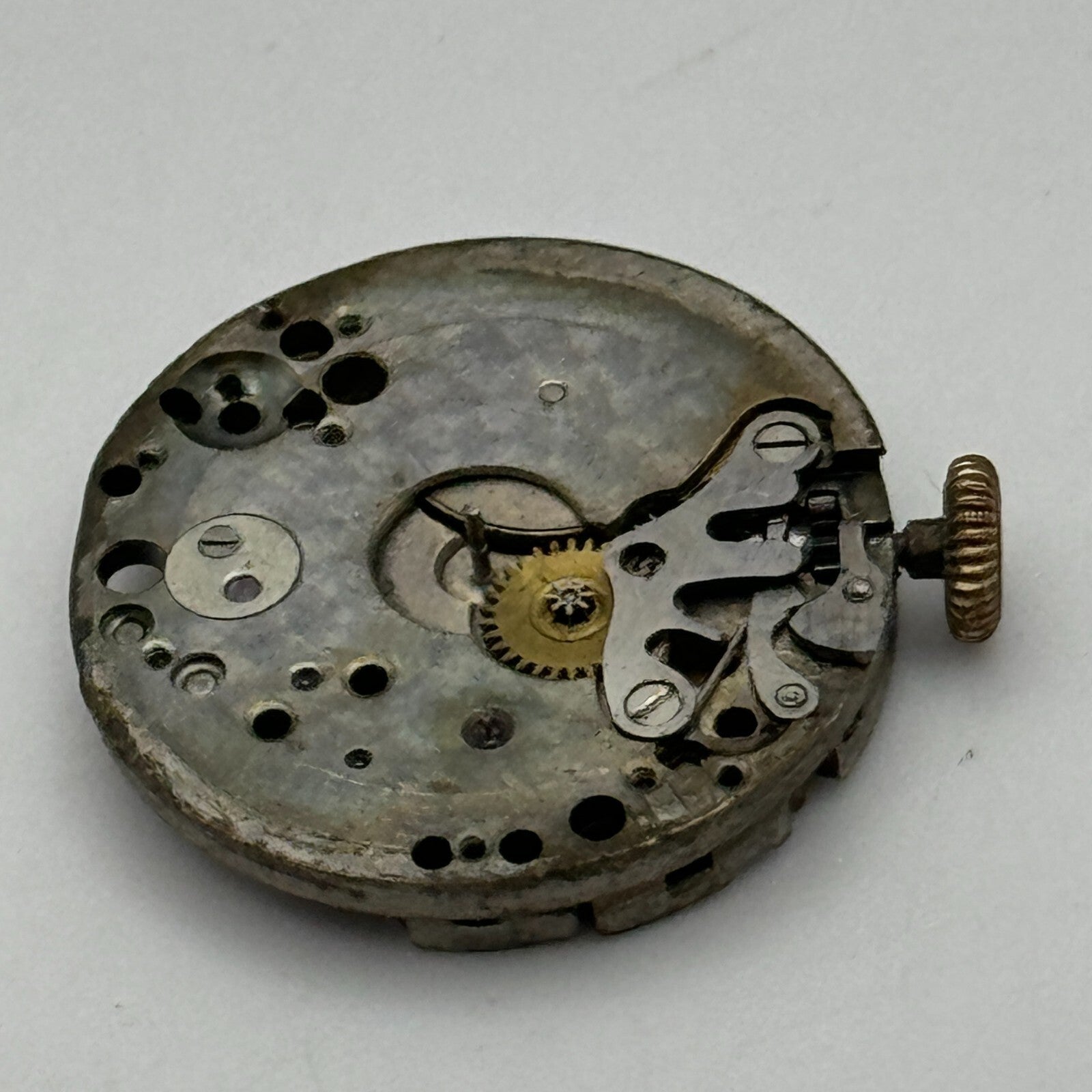 19.7mm C.H.F Tissot & Fils Locle Rare Early Manual Wind Watch Movement PARTS