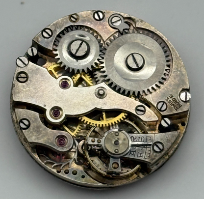 AS A Schild Swiss Watch Movement Manual Wind Vintage Parts Repair Spares 23.5mm