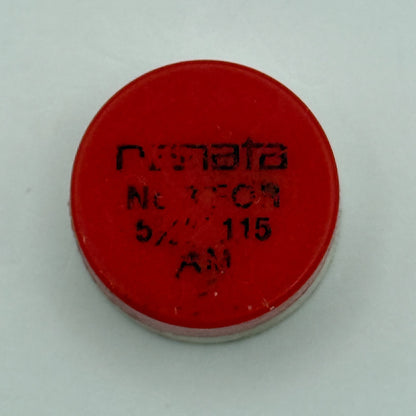 AM 115 Balance Wheel Complete And Spring 5 1/2’’’ Renata Watch Movement Parts