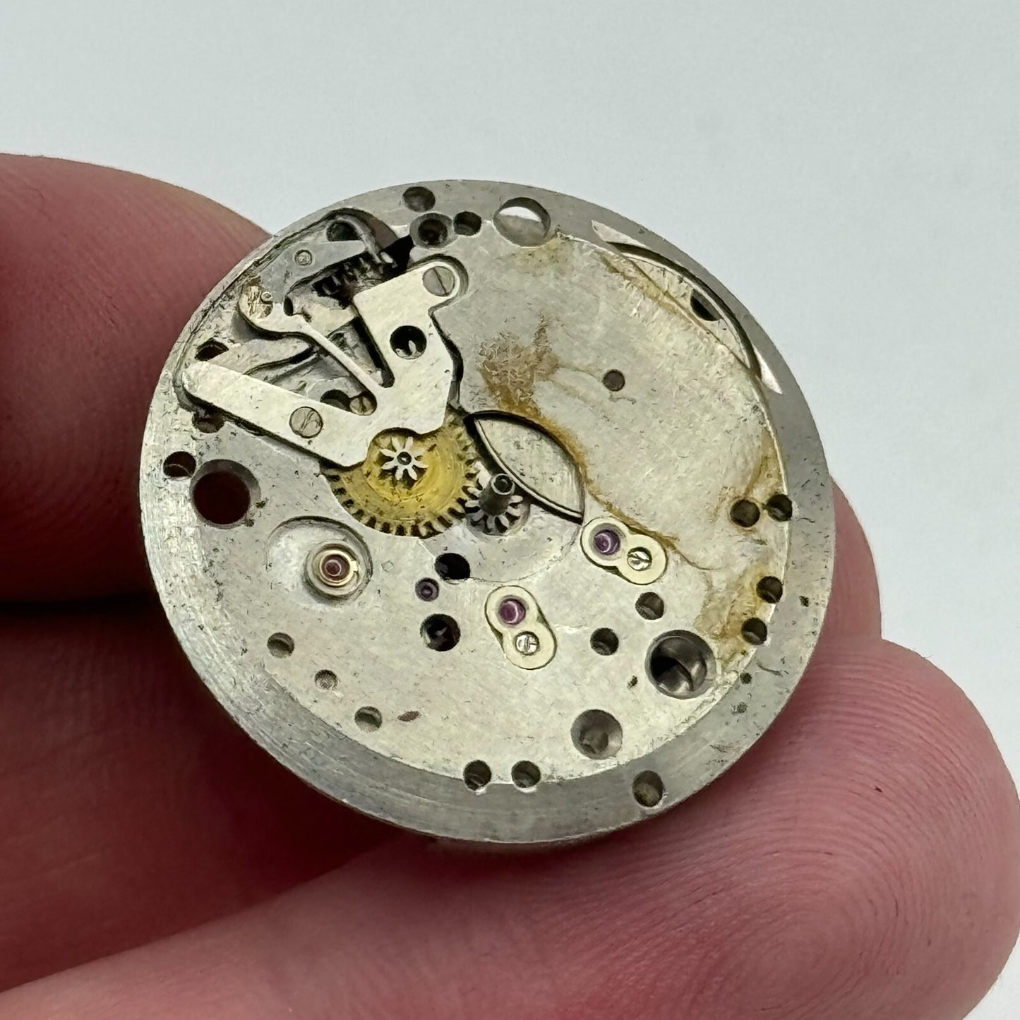 25.8mm Yeoman Mens HB Hermann Becker 1161 Manual Wind Watch Movement PARTS SPARE
