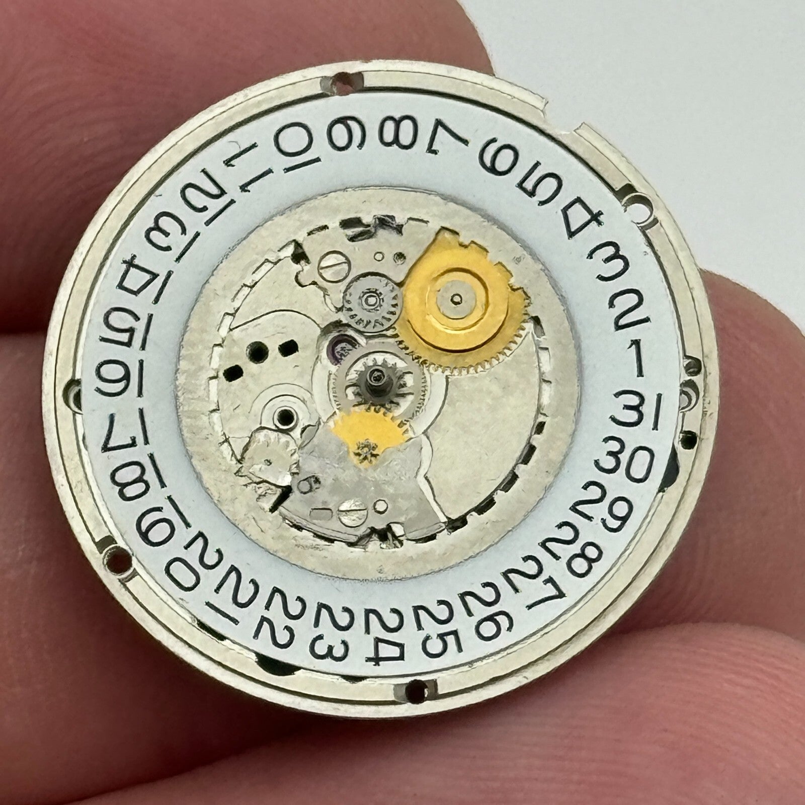 23.8mm ETA 955.414 Swiss 7 Jewels Quartz Watch Movement Vintage UNTESTED PARTS