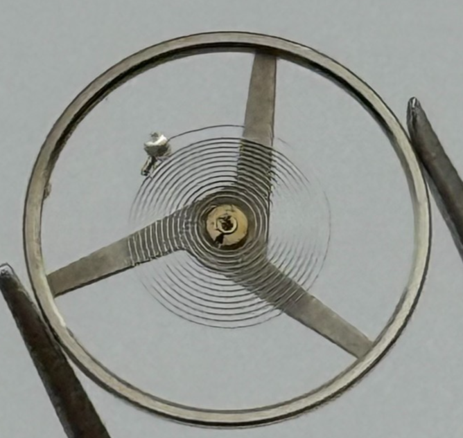 ETA 2390 2401 Balance Wheel Complete And Spring 616 M Watch Movement Parts 