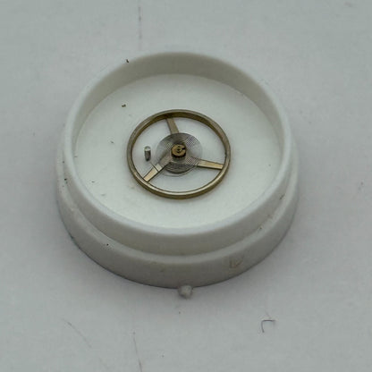 FEF 371 Balance Wheel Complete And Spring 6 3/4-8''' 1572 M Watch Movement Parts