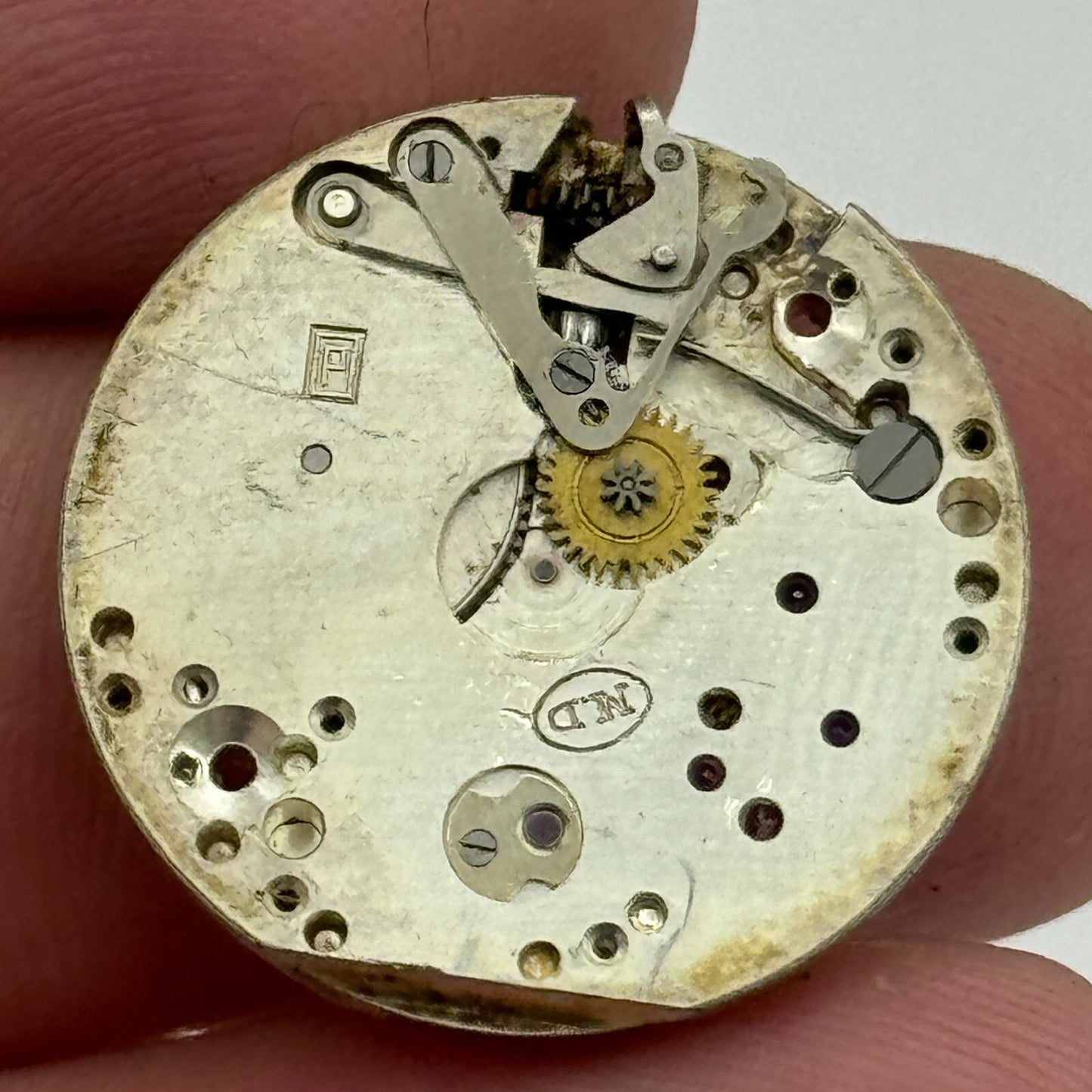22mm Peseux Rotary 6/240 Swiss 15 Jewels Manual Wind Watch Movement PARTS SPARES