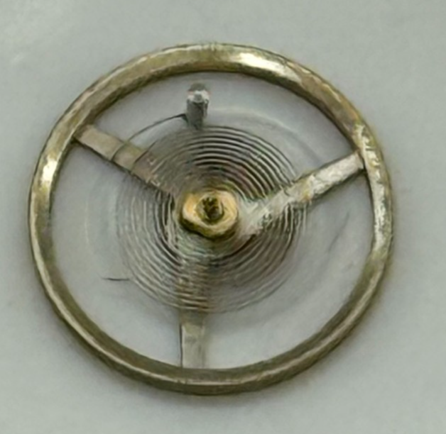 AS 1977-2 Balance Wheel Complete And Spring Inca 1831 M Watch Movement Parts NOS