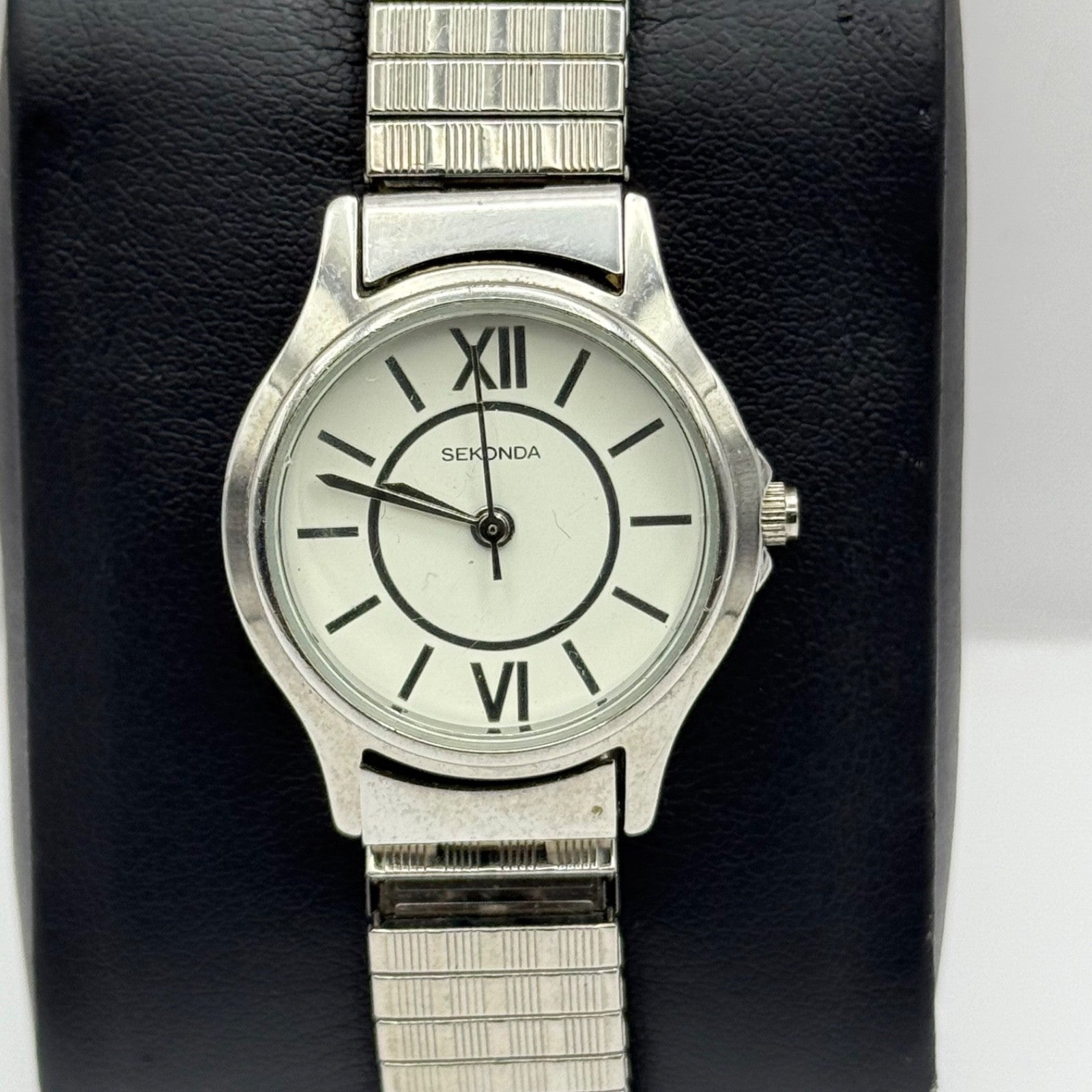 Sekonda Ladies Watch Quartz 4021B Japan Mvt Steel Expandable Working 25mm