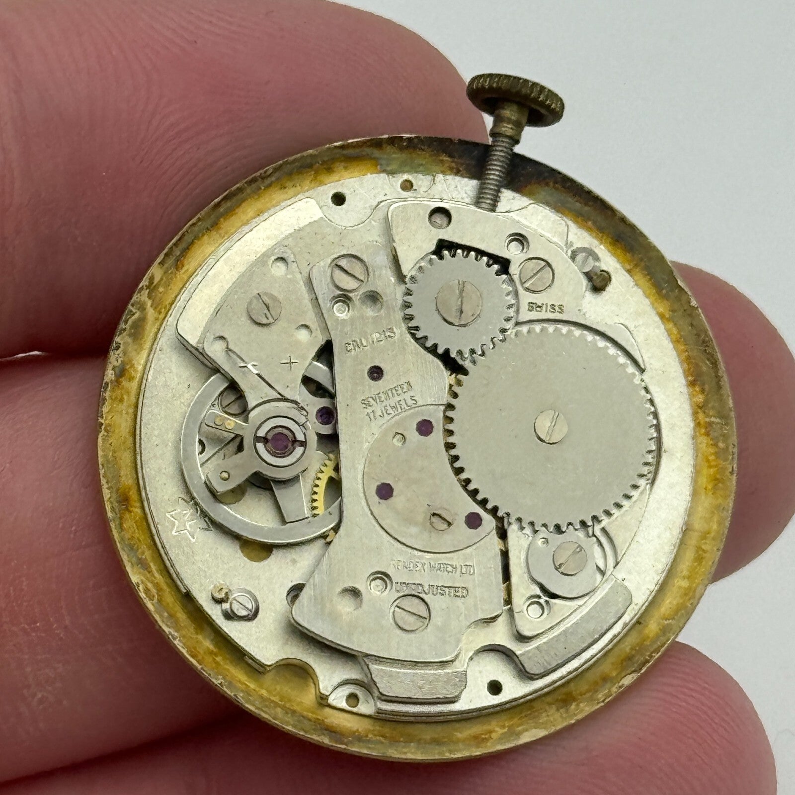 26.5mm Lucerne De Luxe Ronda RL Cal 1213 Manual Wind Swiss Watch Movement PARTS