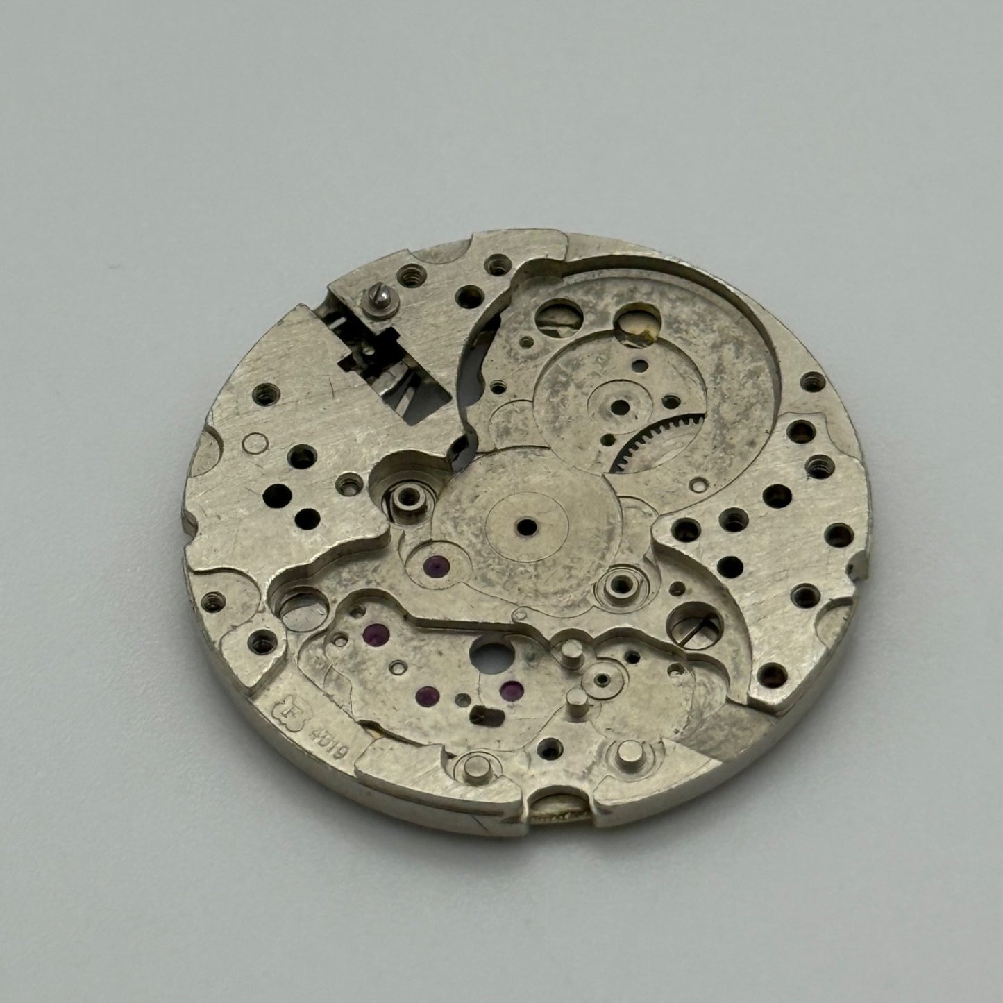 Felsa F4019 Watch Movement Automatic Vintage Partial  For Parts Or Repair 26.3mm