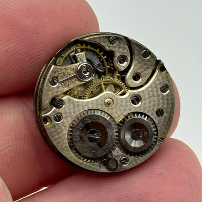 22mm High Grade Vertex Trench  Watch Movement Manual Wind Swiss Vintage PARTS