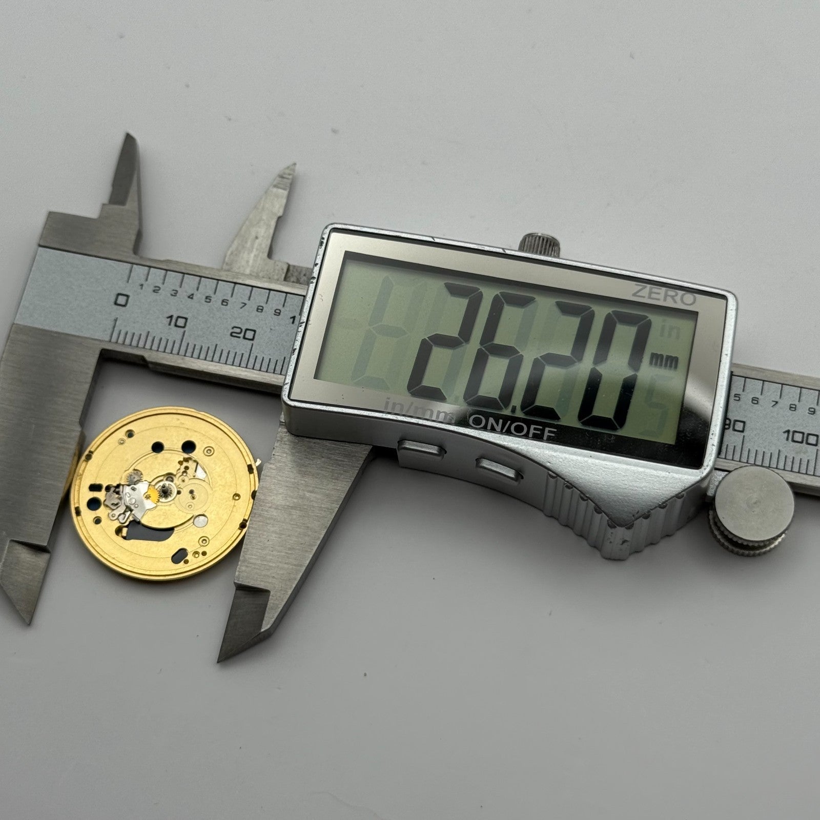 ETA 955.112 Quartz Watch Movement 7 Jewels Vintage Parts Repair Spares 26.2mm