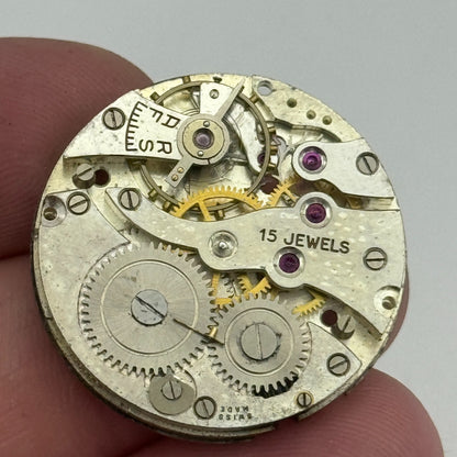 27mm Envoy AS 554 A Schild Men's 15 Jewels Manual Wind Watch Movement PARTS