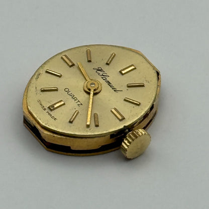 H Samuel Harley 3572 Quartz Watch Movement Swiss Ladies Vintage Parts Repair