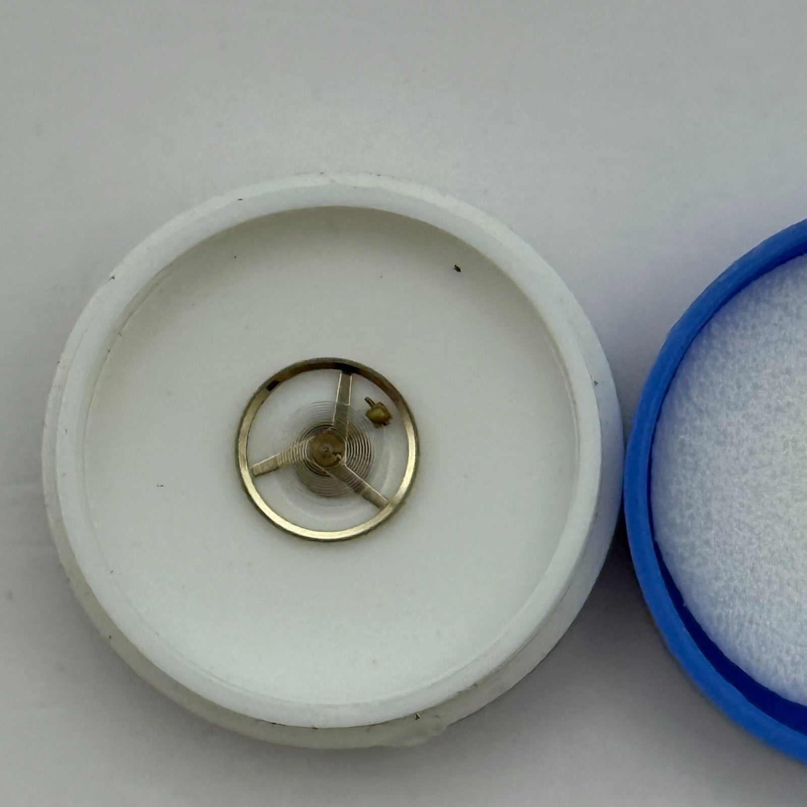 Tissot 2400 2401 Balance Wheel Complete And Spring 6 3/4''' Watch Movement Parts