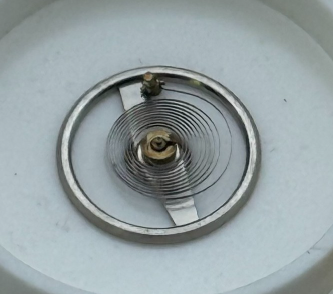 Smith LY SP Balance Wheel Complete And Spring 8 3/4''' 1246 Watch Movement Parts