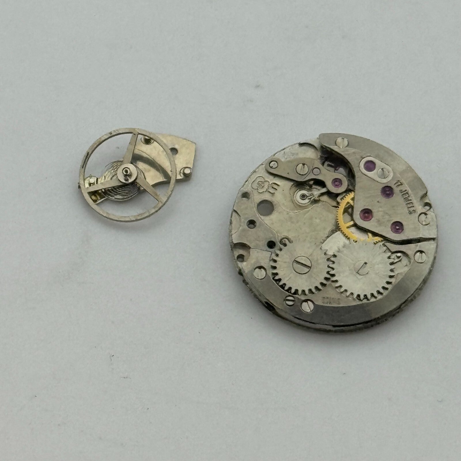 17.4mm Ladies ETA UT 2512 Manual Wind 17 Jewels Watch Movement PARTS REPAIR