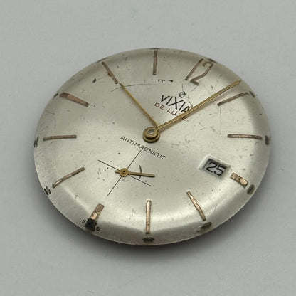 25.9mm Vixia De Luxe Peseux Cal 336N Manual Wind Watch Movement Vintage PARTS
