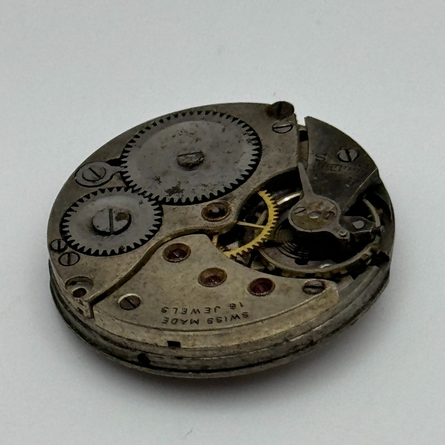 23.6mm Balance Intact 16 Jewels Swiss Vintage Manual Wind Watch Movement PARTS