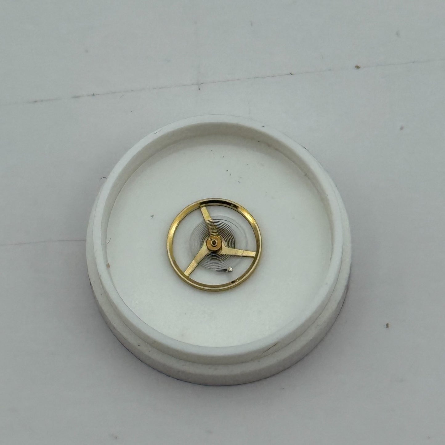 AS 1977-2 Balance Wheel Complete And Spring  1831 M Watch Movement Parts NOS