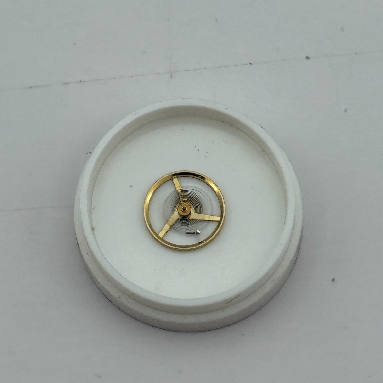 AS 1977-2 Balance Wheel Complete And Spring  1831 M Watch Movement Parts NOS