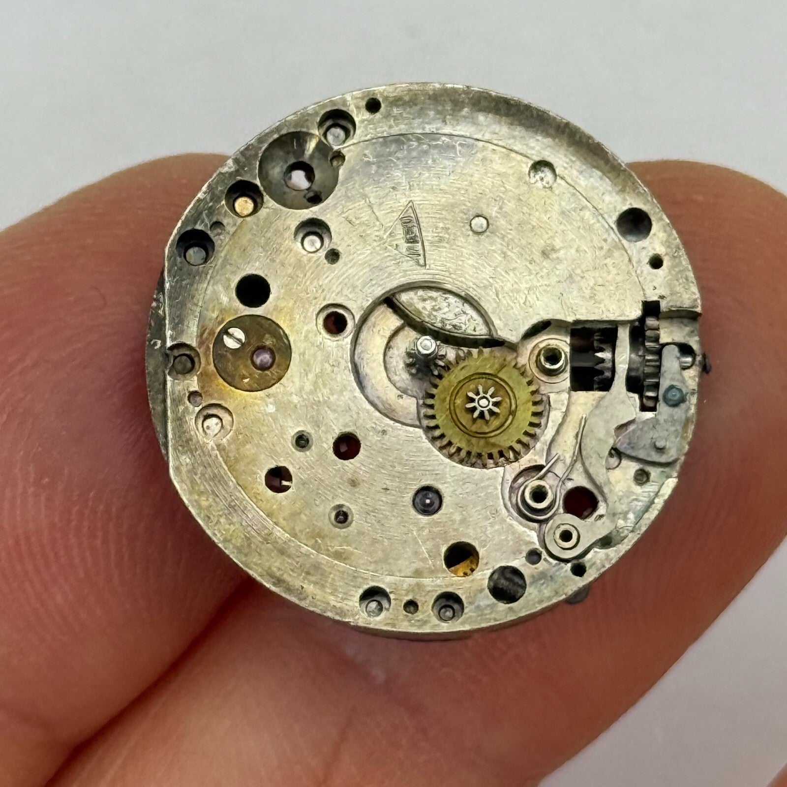 22mm Vintage Bernex Maru 269 Swiss Made Manual Wind Watch Movement PARTS REPAIR