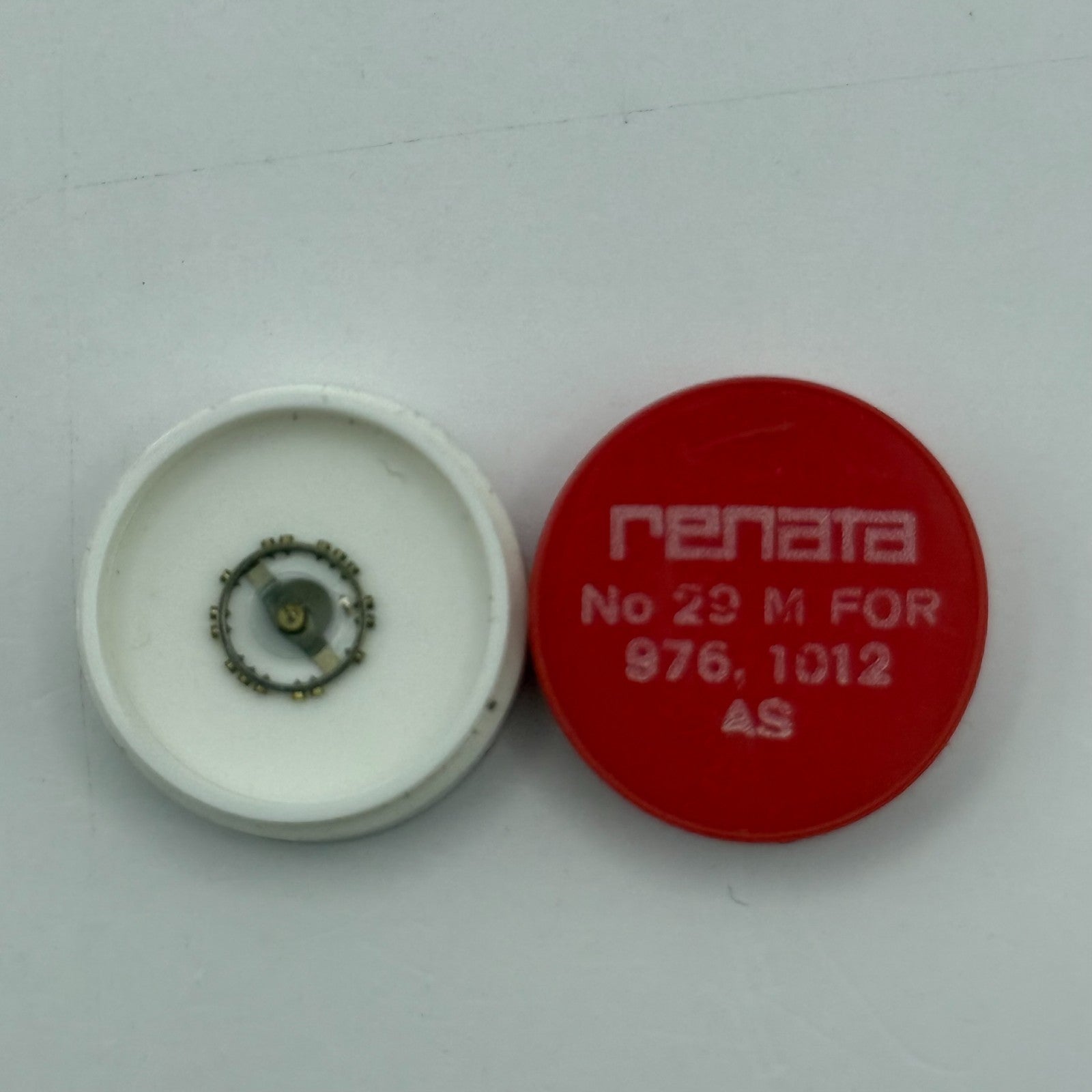 AS 976 1012 Balance Wheel Complete And Spring  29 M Watch Movement Parts NOS