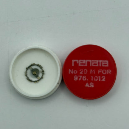 AS 976 1012 Balance Wheel Complete And Spring  29 M Watch Movement Parts NOS