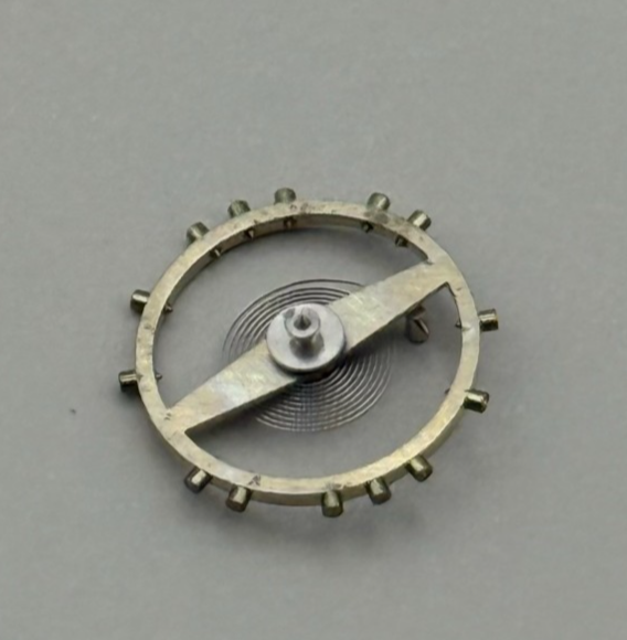 AS 1200 Balance Wheel Complete And Spring 43 M Watch Movement Parts NOS