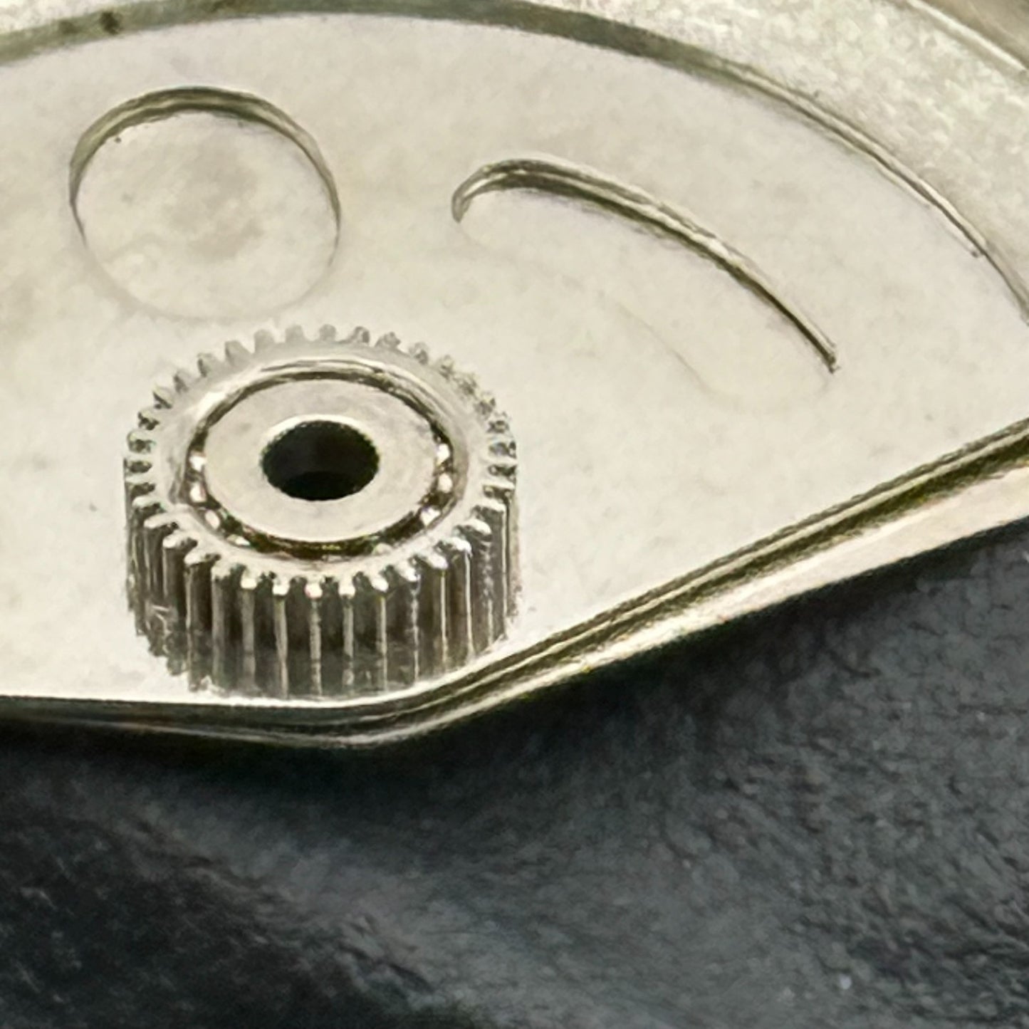 Eberhard Chrono 4 Automatic Rotor Vintage Parts Repair 25.5mm