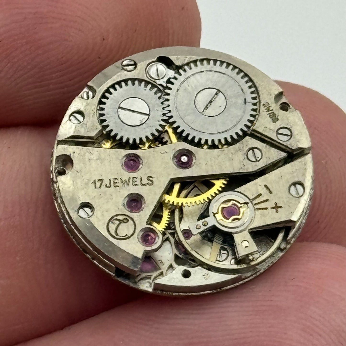 19.7mm Trebex Unitas UT 630 Balance Ok Manual Wind Watch Movement PARTS REPAIR