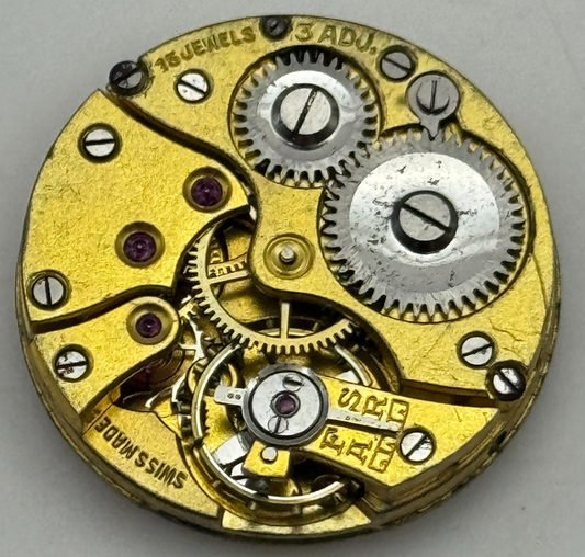 23.6mm J W Benson 15 Jewels Balance Ok Swiss Manual Wind Watch Movement PARTS