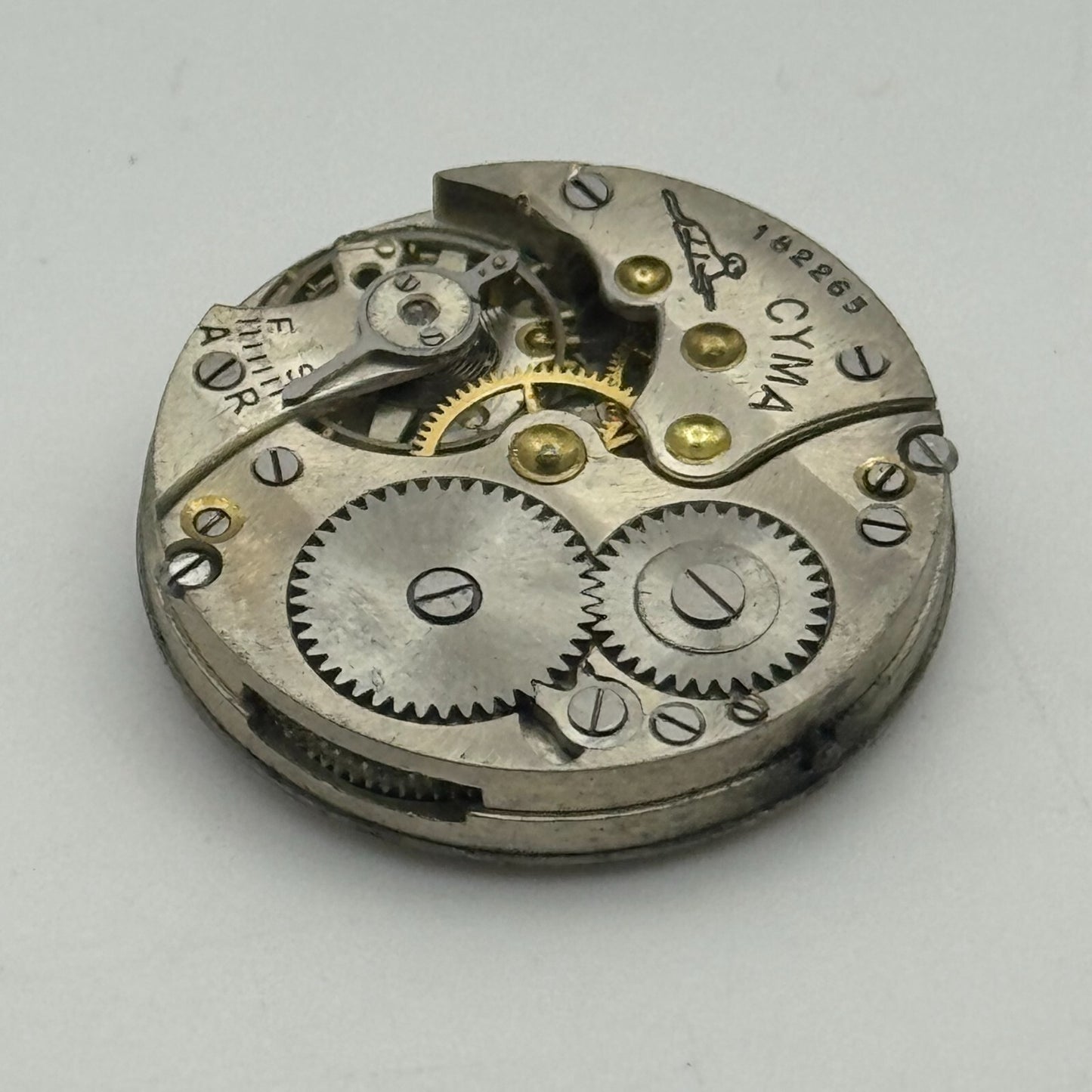 23.6mm Cyma Ref . 030 Sub Seconds Trench Watch Movement Vintage Swiss PARTS