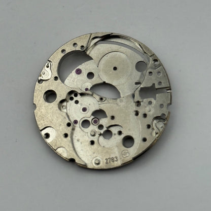 ETA 2783 Watch Movement Main Plate Manual Wind Vintage Swiss Parts Repair 25.9mm