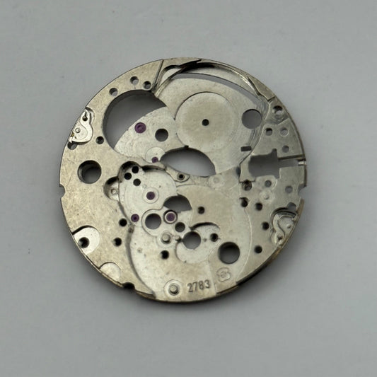 ETA 2783 Watch Movement Main Plate Manual Wind Vintage Swiss Parts Repair 25.9mm