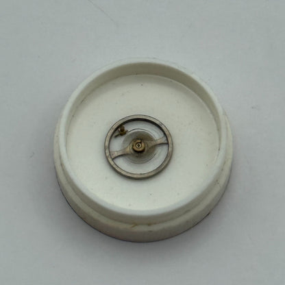Oris 410 Balance Wheel Complete And Spring  5¼’’’ 330 M Watch Movement Parts NOS
