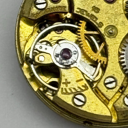 19.7mm Thomas Russell & Son Revue Manual Wind Watch Movement Swiss Vintage PARTS