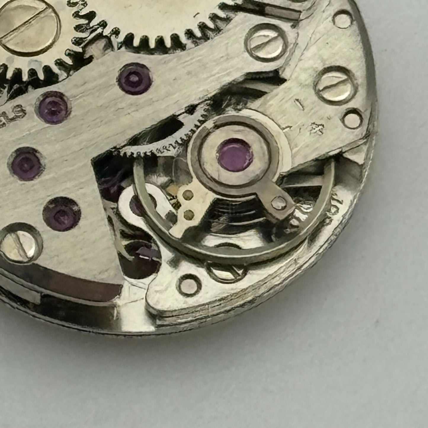 17.4mm Running FHF 351 Thermidor Manual Wind Swiss Watch Movement Vintage PARTS
