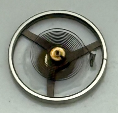 FEF 6620 Balance Wheel Complete And Spring 5½’’’ 1450 M Watch Movement Parts 