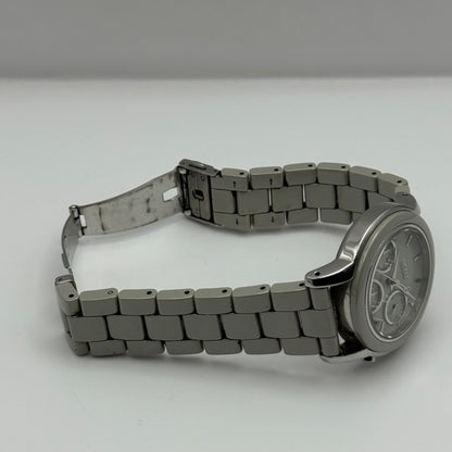 DKNY Ceramic Chronograph Watch Quartz Date Dial 38mm NY-8506 Bracelet Unisex