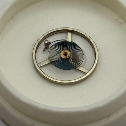 Felsa 4452? Balance Wheel Complete And Spring Ord + Inca Watch Movement Parts