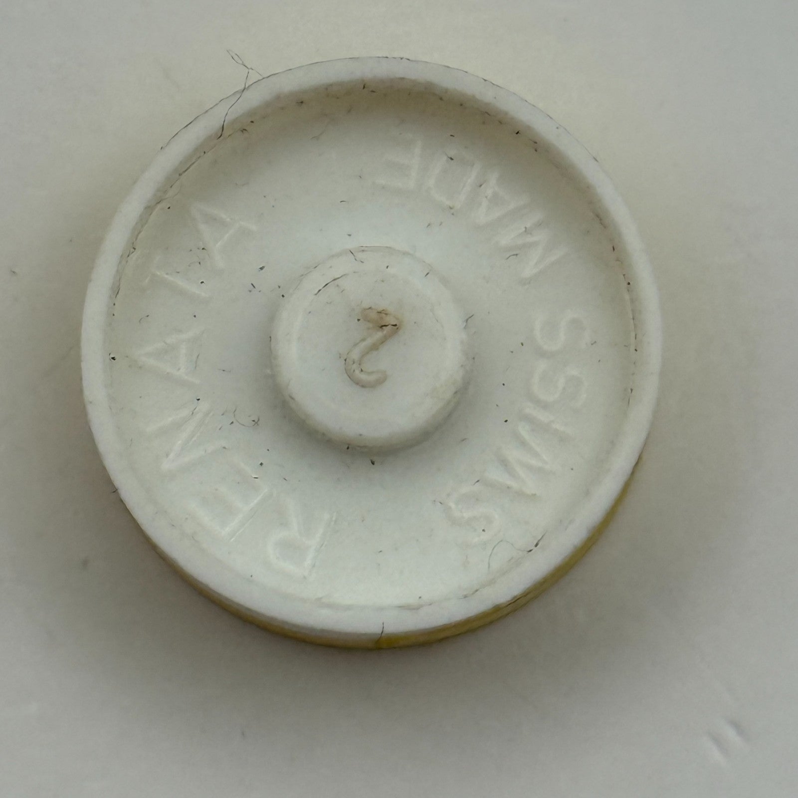 Desa 320 Balance Wheel Complete And Spring 1607 Watch Movement Parts NOS