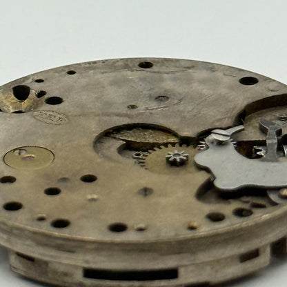 FEF Trench 15 Jewels Watch Movement Manual Wind Vintage Parts Repair 29.5mm