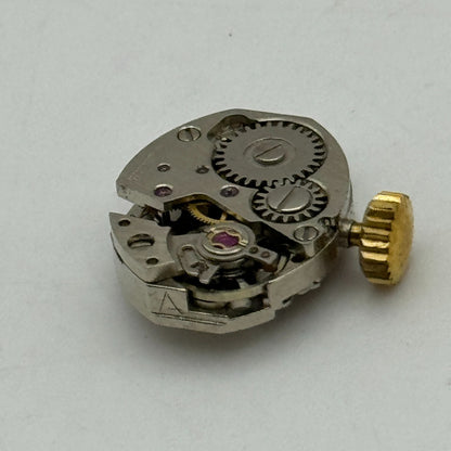 12.9mm Ladies Glashutte GUB 09-20 Manual Wind Watch Movement Swiss Vintage PARTS