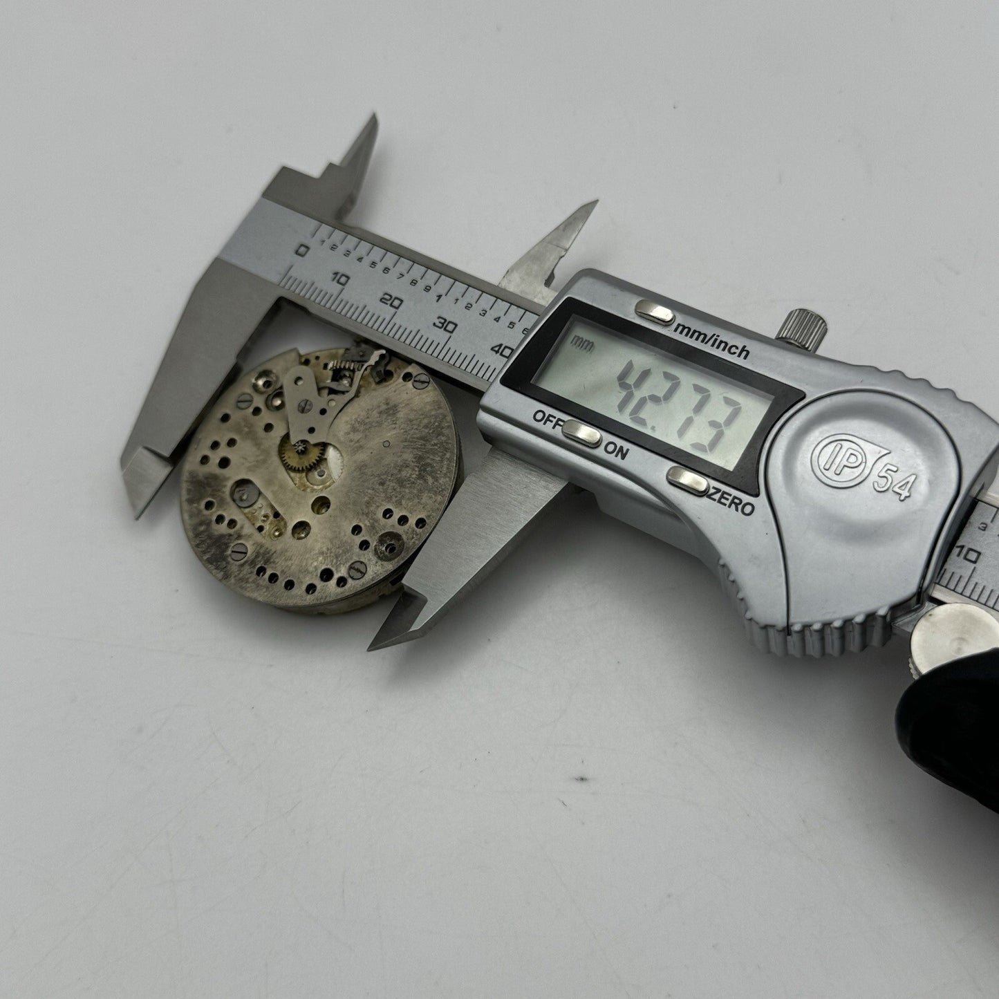 42.7mm Manual Wind Buren Watch Co Higher Grade Pocket Watch Movement FOR PARTS