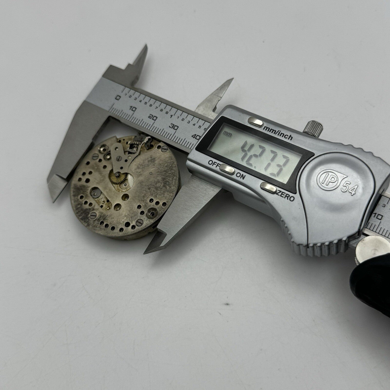 42.7mm Manual Wind Buren Watch Co Higher Grade Pocket Watch Movement FOR PARTS