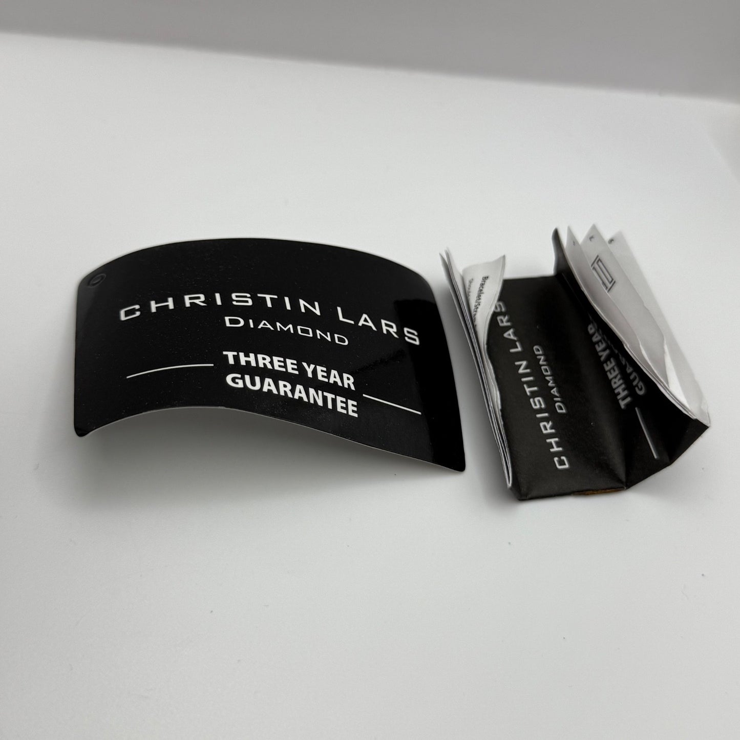 Christian Lars Diamond Watch Boxed 42mm Unisex Date Dial Steel Boxed 7 Inches