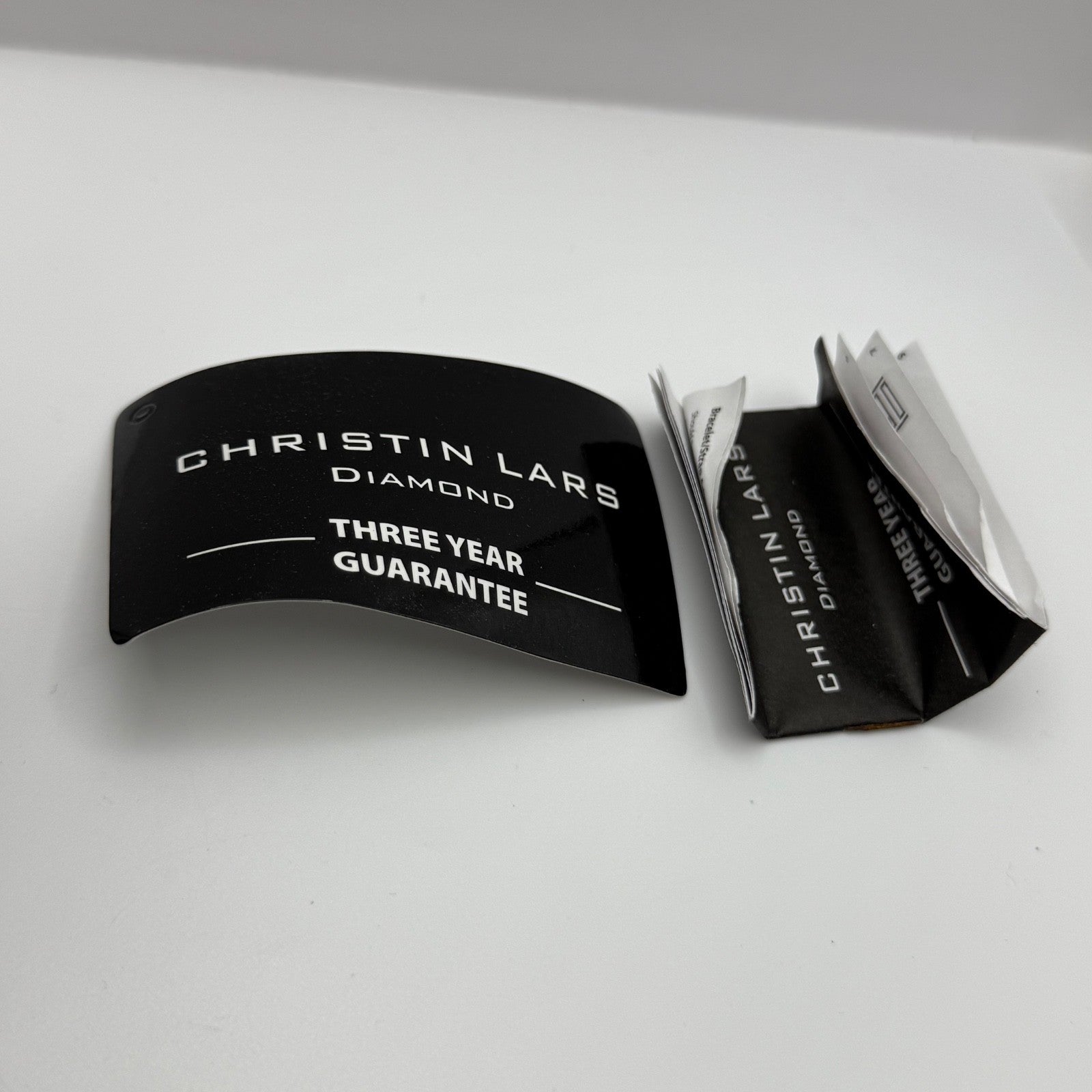 Christian Lars Diamond Watch Boxed 42mm Unisex Date Dial Steel Boxed 7 Inches