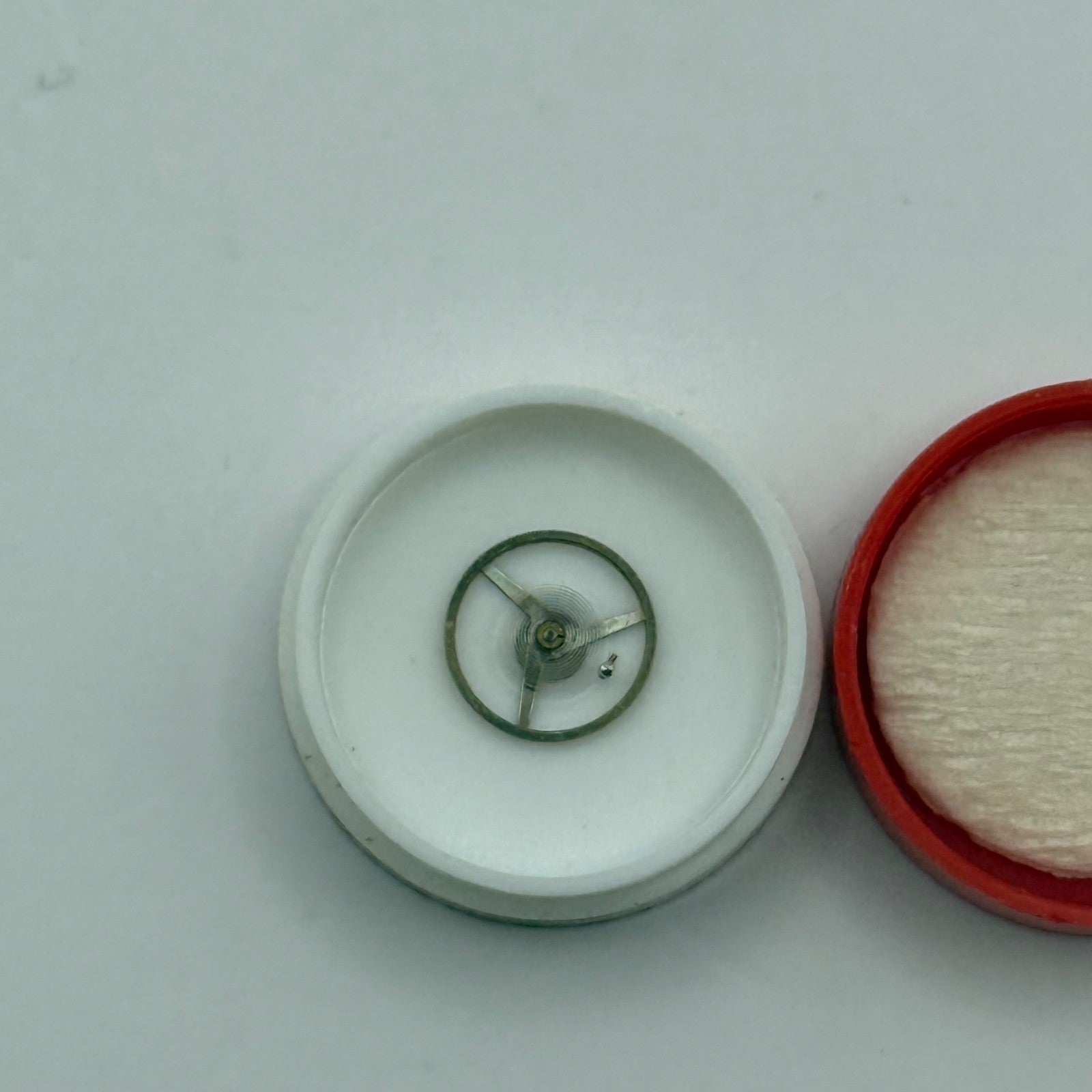 ETA 2487 Balance Wheel Complete And Spring Ord. Inca 1269 M Watch Movement Parts