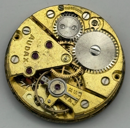 Audax 180 Watch Movement Manual Wind Vintage Swiss Parts Repair Spares 24.4mm